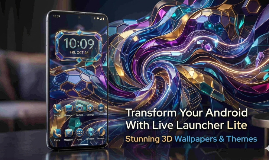 Transform Your Android Experience With Live Launcher Lite – Amazing 3D Wallpapers & Stylish Themes